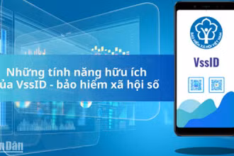 [Infographic] Những tính năng hữu ích của VssID - bảo hiểm xã hội số