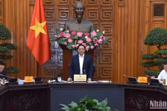 Thủ tướng Phạm Minh Chính chủ trì cuộc họp.