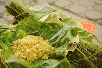 Cốm, một nét tinh hoa ẩm thực Hà thành sẽ được giới thiệu trong Lễ hội.