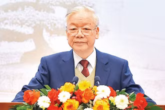 Tổng Bí thư Nguyễn Phú Trọng. (Ảnh THỦY NGUYÊN)