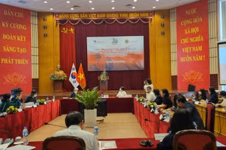 Quang cảnh hội thảo.