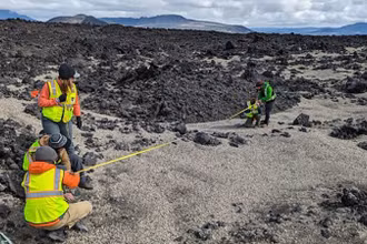 Các nhà khoa học sử dụng đảo quốc Iceland làm đối tượng nghiên cứu tạm thời thay cho Sao Kim. (Nguồn: Xinhua/TTXVN)