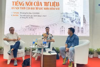 Quang cảnh tọa đàm.