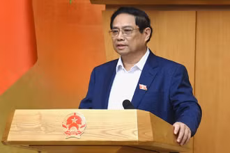 Thủ tướng Phạm Minh Chính chủ trì phiên họp Chính phủ thường kỳ tháng 5.
