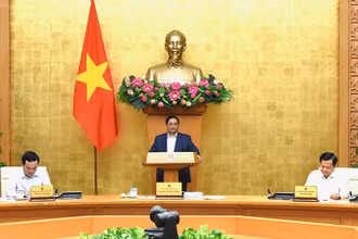 Thủ tướng Phạm Minh Chính dự và chủ trì phiên họp.