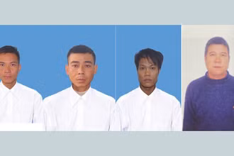 Các đối tượng bị truy tố.