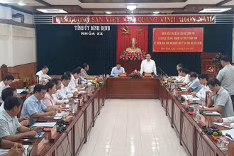 Quang cảnh buổi làm việc.