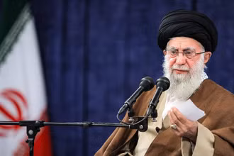 Lãnh đạo tối cao Iran Ali Khamenei. (Ảnh: AFP/TTXVN)