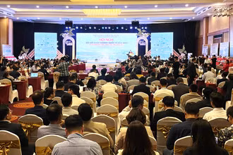 Quang cảnh hội nghị kết nối giao thương quốc tế năm 2023.