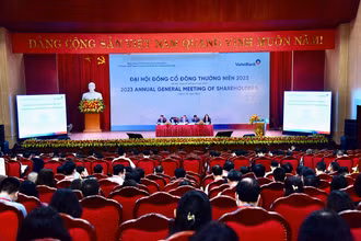 Toàn cảnh Đại hội đồng cổ đông.