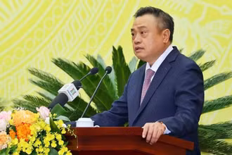 Chủ tịch Ủy ban nhân dân thành phố Hà Nội Trần Sỹ Thanh.