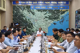 Quang cảnh cuộc họp. (Ảnh: Hoàng Hiếu/TTXVN)