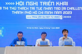 Ban tổ chức hội thi thông tin thể thức Hội thi “Thử thách trí tuệ nhân tạo Thành phố Hồ Chí Minh năm 2023”.