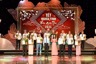 Các đơn vị, tổ chức, cá nhân ủng hộ tiền cho chương trình “Tết nghĩa tình - Xuân Giáp Thìn 2024”