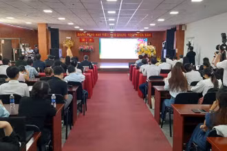 Quang cảnh sự kiện hưởng ứng Ngày Sở hữu trí tuệ thế giới (26/4) với thông điệp “Sở hữu trí tuệ và âm nhạc – Cảm nhận nhịp điệu của Sở hữu trí tuệ”
