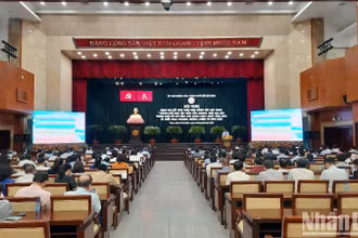 Quang cảnh hội nghị.