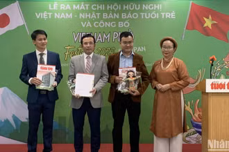 Ra mắt Chi hội Hữu nghị Việt Nam-Nhật Bản Báo Tuổi Trẻ.