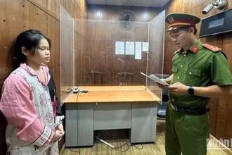 Bị cáo Phạm Huỳnh Nhật Vi. (Ảnh: Công an cung cấp)