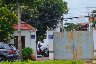 Vị trí khu đất nơi Công ty TNHH Xây dựng Thanh Xuân, phường 8, thành phố Vũng Tàu vi phạm hành chính về đất đai. (Ảnh: CTV)