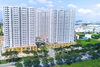 Khu nhà ở xã hội của Hoàng Quân tại huyện Bình Chánh