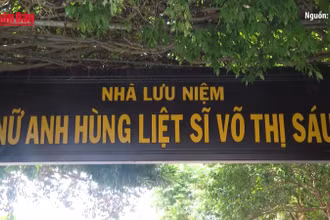 [Video] Khánh thành Công viên Tượng đài, Nhà lưu niệm Anh hùng Liệt sĩ Võ Thị Sáu
