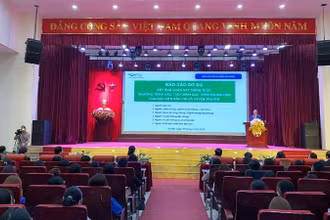 Quang cảnh lễ bế mạc.