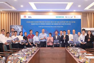 Mở khóa đào tạo về thiết kế vi mạch cho giảng viên các trường đại học công nghệ