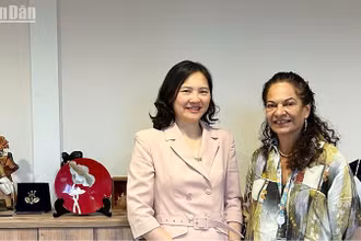 Tại cuộc gặp với Đại sứ Nguyễn Thị Vân Anh, bà Lidia Arthur Brito đề cao sự tham gia, đóng góp của Việt Nam đối với các hoạt động của UNESCO trong lĩnh vực khoa học tự nhiên. 