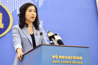 Người phát ngôn Bộ Ngoại giao Lê Thị Thu Hằng.