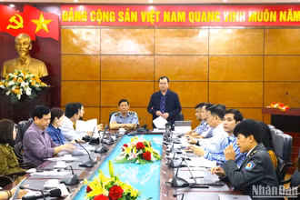 Họp báo thông tin về Lễ Kỷ niệm 65 năm truyền thống ngành Thủy sản (1/4/1959-1/4/2024) và 10 năm ngày ra mắt lực lượng Kiểm ngư Việt Nam (15/4/2014-15/4/2024) ngày 22/3, tại Hà Nội.
