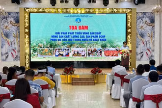 Buổi toạ đàm thu hút đông đảo các đại biểu tham gia.