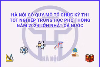 Hà Nội: Kỳ thi tốt nghiệp THPT năm 2024 lớn nhất cả nước