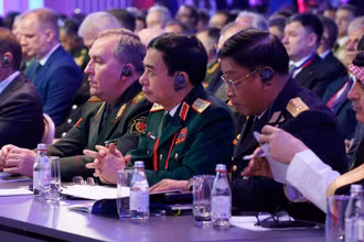 Bộ trưởng Quốc phòng Việt Nam Phan Văn Giang dự lễ khai mạc MCIS-11.