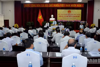 Kỳ họp lần thứ 18 (chuyên đề), Hội đồng nhân dân tỉnh Bình Thuận khóa XI, nhiệm kỳ 2021 - 20026