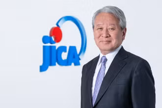 Ông Tanaka Akihiko, Chủ tịch Cơ quan Hợp tác Quốc tế Nhật Bản (JICA).