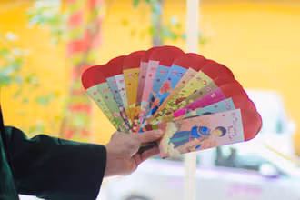 Bộ lì xì giới thiệu những thông tin cơ bản về một số dân tộc thiểu số ở Việt Nam kèm theo hình ảnh những thiếu nữ Bố Y, Cờ Lao, Dao, Giáy, Tày, La Chí, Phù Lá… trong trang phục dân tộc được vẽ rất đẹp, sáng tạo, hoa văn cầu kỳ, tỉ mỉ. 