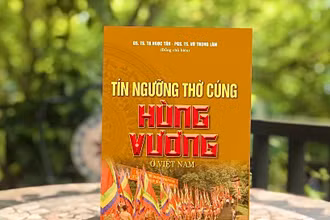 Cuốn sách “Tín ngưỡng thờ cúng Hùng Vương ở Việt Nam” vừa được Nhà xuất bản Chính trị quốc gia Sự thật ấn hành.