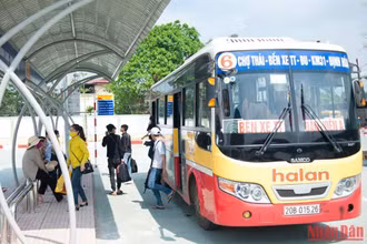 Trên địa bàn tỉnh Thái Nguyên, các tuyến quốc lộ, tỉnh lộ, trung tâm các huyện đã có vận tải hành khách bằng xe buýt.
