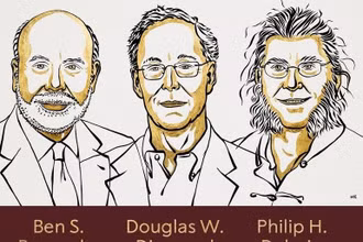 [Infographic] Ba nhà khoa học Mỹ đoạt giải Nobel Kinh tế 2022