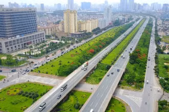 Diện mạo Thủ đô ngày càng khang trang, hiện đại.