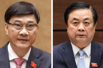 Quốc hội bầu ông Vũ Hồng Thanh và ông Lê Minh Hoan giữ chức Phó Chủ tịch Quốc hội nhiệm kỳ khóa XV.