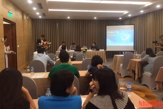 Quang cảnh lễ phát động cuộc thi.