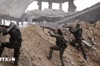Quân đội Syria mất quyền kiểm soát thành phố chiến lược Hama. (Ảnh: IRNA/TTXVN)