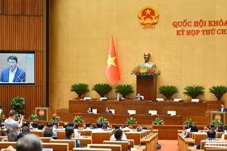 Kỳ họp thứ 9, Quốc hội khóa XV. (Ảnh: THỦY NGUYÊN)