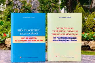 Hai cuốn sách của đồng chí Tổng Bí thư Nguyễn Phú Trọng vừa được Nhà xuất bản Chính trị quốc gia Sự thật ấn hành.