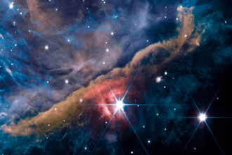 Hình ảnh Tinh vân Orion do kính viễn vọng James Webb chụp được. (Nguồn: NASA) 