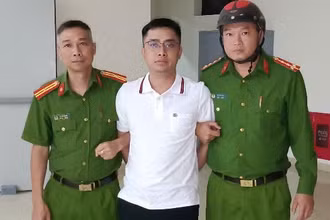 Đối tượng truy nã đặc biệt nguy hiểm Bùi Đình Khánh đã bị bắt giữ. (Ảnh: Công an Thanh Hóa cung cấp)