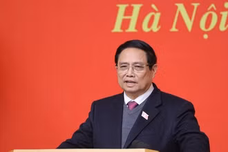 Thủ tướng Chính phủ Phạm Minh Chính, Bí thư Đảng ủy Chính phủ. (Ảnh: VGP)