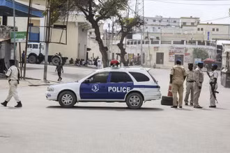 Cảnh sát Somalia. (Nguồn: AA)