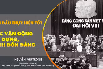Phấn đấu thực hiện tốt cuộc vận động xây dựng, chỉnh đốn Đảng